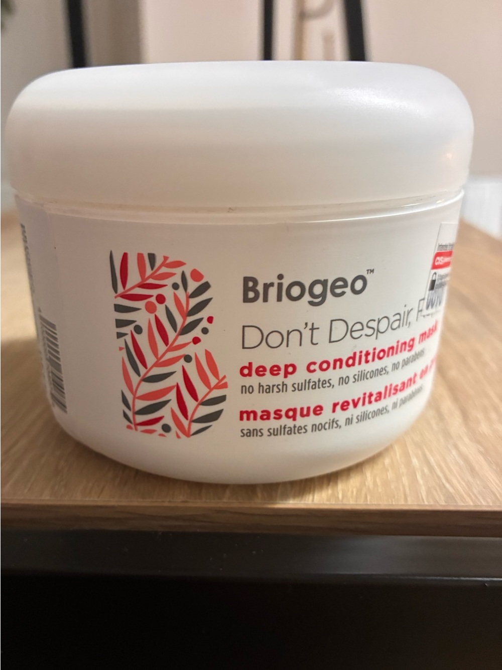 Briogeo Don’t Despair Repair Deep Conditioning Mask 8 oz NEW